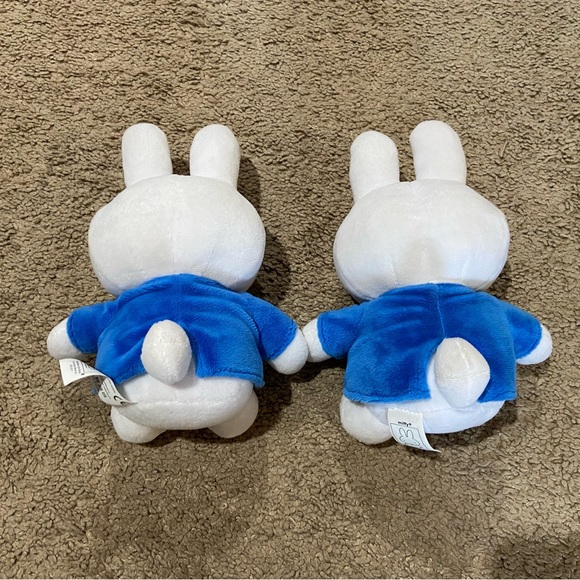 Miffy's Adventures Big & Small 8" MIFFY Plush Stuffed Toy 2017 Jazwares Lot Of 2 - Picture 5 of 7